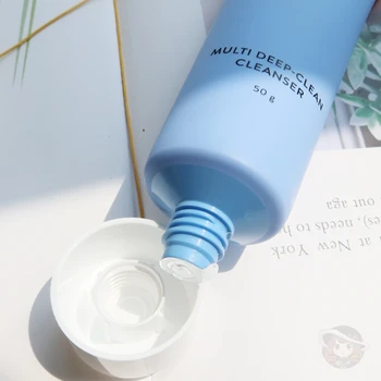 Coreea de produse Cosmetice Luminoase Spumă de Curățare Hidratant cu Ulei de Control a Elimina Coș față de spălare facial demachiant spumă 50ml Imagine 2