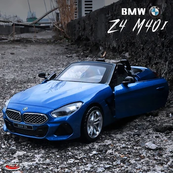 MSZ 1:30 Stil Nou BMW Z4 M40i Aliaj Model Diecasts Metal Vehicule de Jucărie Mașină Model de Simulare Mare de Colecție pentru Copii Jucarie Cadou Imagine 2