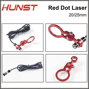Hunst Red Dot Set de Poziționare Modul Diodă Laser Gravare Dia:20/25mm DC 5V Pentru DIY Co2 Laser Cap Imagine 2