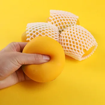 TPR Moale Lipici Simulare Mango Decompresie Jucărie Făină de Ventilare Copii Decompresie Fructe Jucarii Imagine 2