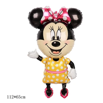 Gigant de desene animate Mickey Minnie Mouse Balon Folie Consumabile Partid Ziua de nastere Fata de jucărie pentru copii Faovr Decoratiuni Petrecere copii Cadou Imagine 2