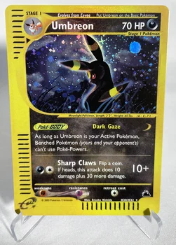 PTCG F Pokemon Carduri Unice Editia 1 E-Card Charizard Skyridge (SK) Folie de Carduri Alakazam Joc Clasic de Colectare PROXY Imagine 2