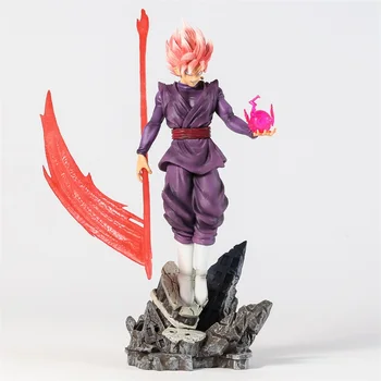 Dragon Ball Super Saiyan Crescut Goku Negru Zamasu Figura PVC Modelul de Colectare de Jucării Statuie Brinquedos Imagine 2