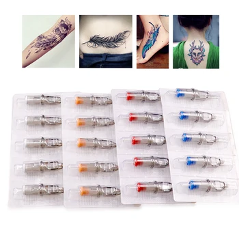 10Pcs de Unică folosință Dr. Pen Electric Auto Microneedle Nano Acul de Tatuaj Masina de Tatuaje Ac 3 R/5RS/7RS/9RS/11RS/13RS/15RS Imagine 2