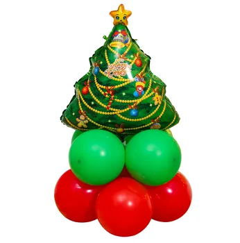 Crăciun Ghirlanda Baloane Arcada Kit Mos Craciun Bomboane, Baloane Folie pom de Crăciun Baloane Merry Christmas Party Decor Imagine 2