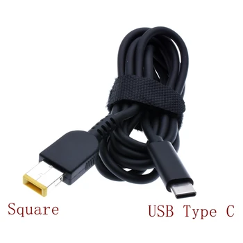 USB-C de Tip C pentru Slim Sfat Cablu de Alimentare funcționează cu pentru Lenovo 65W Slim sfat laptop-uri Imagine 2
