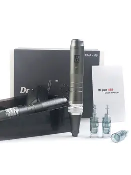 Dr. Pen M8 Cu 12pcs Ace Wireless Microneedling Pen Profesional Derma Pen Auto Micro Ac Mezoterapie Frumusete de Masina Imagine 2