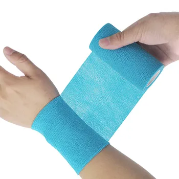 1Roll 5*4.5 m Tifon Bandaj Medical, Auto-adeziv Respirabil Bandaje Elastice pentru Sport Fixare Încheietura mâinii Degetul Picior Imagine 2