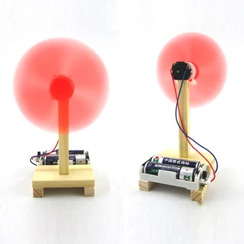 DIY Ventilator Electric Model de Kit de Copii Experiment de Jucării, Școală, Grădiniță Proiect Creativ Asamblate Educația STEM Imagine 2