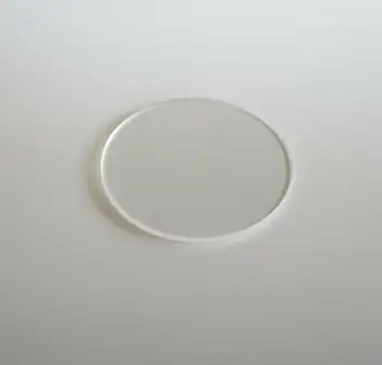1.2 mm Grosime cu Minerale Ceas Cristal 28mm-37.5 mm Diametru Rotund de Sticlă W1852 Imagine 2