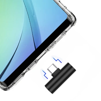 Bundwin 2 culori 2 In 1 cu Dublă Tip C USB-C pentru Căști Căști Audio de Încărcare Încărcător Splitter Adaptor Convertor Pentru Xiaomi, Huawei Imagine 2