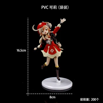 Genshin Impact Klee Figura Anime Genshin Impact Paimon Acțiune Figura Ganyu/Keqing/Hu Tao Figurina De Colectie Model De Papusa Jucării Imagine 2