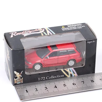 1:72 Scară Drum Semnătura Mic Audi RS4 Sport Wagon Model de Masina de Metal Auto Diecasts & Vehicule de Jucărie Miniaturi De Colectie Roșu Imagine 2