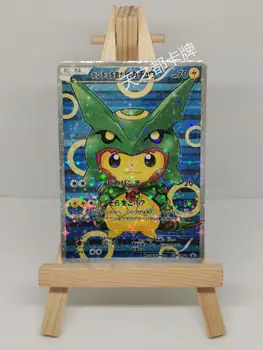 Carte de Pokemon Pikachu Card DIY Card Charizard Fiecare Colectie Carte de Joc de Tranzacționare de Colectare carte de Crăciun jucarie cadou pentru copii Imagine 2