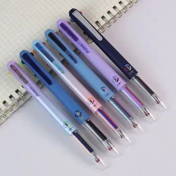 Culoare 3-În-1 Multicolor Pen 0.5 mm Retractabil Gel Stilou cu Cerneală pentru Scris Școală Drăguț Papetărie, Accesorii de Birou Penne Scuola Imagine 2