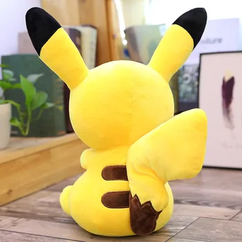 Pikachu Poziția Așezat Jucărie De Pluș Drăguț Anime Periferice Papusa Minunat Pikachu Umplute Cadou Pentru Fata De Activitatea Prezenta Pentru Copil Imagine 2
