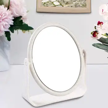 Dublă Față de Oglindă de Machiaj Masa Rotativ 360° Portabil Oglindă Cosmetică pentru Vanitatea de Ras Machiaj Dormitor Dressing Cadou Imagine 2