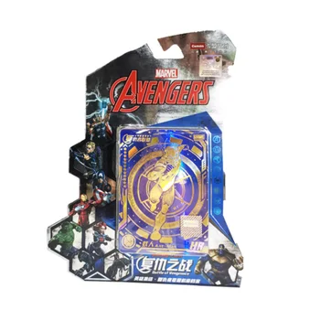 Noi Marvel Original Avengers Anime Cifre Carti Omul De Fier Thanos Bronzare Anime Colectie Carduri Flash Jucarii Si Cadouri Pentru Copii Imagine 2