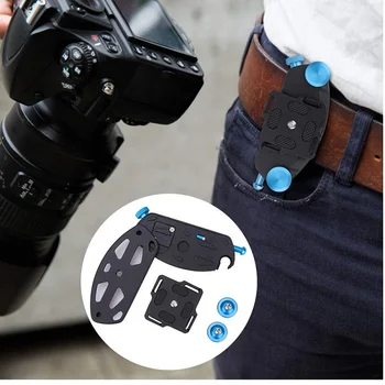 Camera Talie Centura Clip Durabil Pentru Sony Dslr Nikon Camera Clemă De Curea De Umăr Clemă De Fixare Accesorii Aparat De Fotografiat Imagine 2
