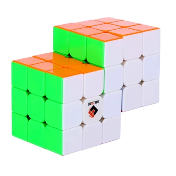 Cub poftă de mâncare Dublu 6x6 3x3 Siamezi Cub Magic pentru Creier de Formare Joc Educativ Jucarii cadou Picătură de Transport maritim - Stickerless Imagine 2