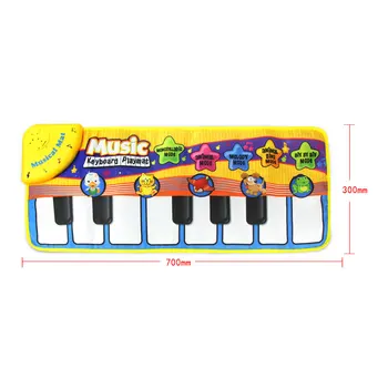 2022 Mai Nou Sosire Muzica Pentru Copii Pad Copii, Târându-Se De Pian Covor Educație Montessori Muzica Jucării Muzicale Tastatură Dans Mat Imagine 2