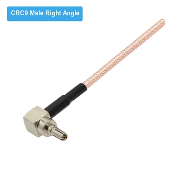 FME de sex Masculin la Dublu CRC9 /TS9 de sex Masculin Unghi Drept Plug Tip Y Splitter Combiner RG316 Coadă Cablu Coaxial RF pentru 3G Modem 4G 15CM 6