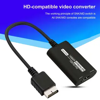 1 Set Converter 1080P RGBS/YPbPr la HDMI Suport 16:9/4:3 Comutare Plug and Play Latență Scăzută Video Switcher pentru PS1 Imagine 2