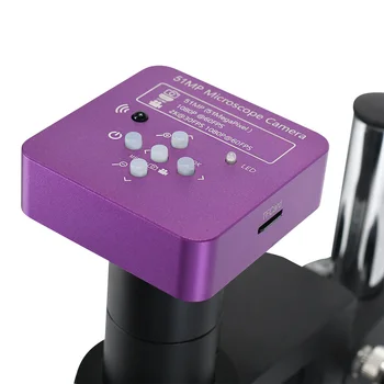 51MP 1080P FHD Microscop Digital 180X C-Mount Lens HDMI USB Industriale Microscop Electronic Camera pentru Telefonul Lipit de Reparare Imagine 2