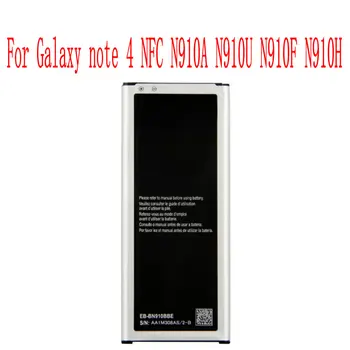 De înaltă Calitate 3220mAh EB-BN910BBE Baterie Pentru Galaxy note 4 NFC N910A N910U N910F N910H Telefon Mobil Imagine 2
