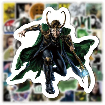 10/30/50pcs Disney Marvel Avengers Film Loki Autocolante Laptop Depozitare Skateboard Graffiti Impermeabil Copii Autocolant Decal Pachet Imagine 2