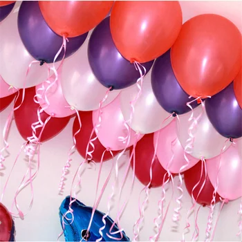 100 Baloane Puncte De Lipici Baloane Accesorii Ziua De Naștere Petrecere De Nunta, Baloane Adeziv Autocolant Sta Arcul Baloane Decorative Imagine 2