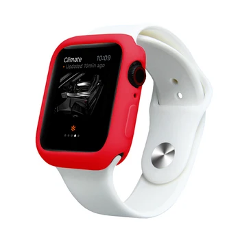 Ceas de caz pentru apple watch SE 6 banda de 44mm 40mm iwatch 5 4 3 42mm curea 38mm Protector de acoperire Rezistent la Zgârieturi barei de protecție la Șocuri Imagine 2