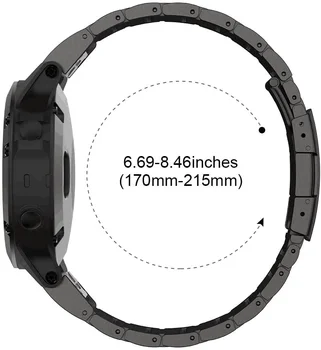 AN 22mm Aliaj de Titan Watchband pentru Garmin Fenix 5/5 Plus/6 Curea de Metal pentru Precursor 945 Ceas Inteligent Brățară Imagine 2