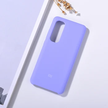 Original Xiaomi Note 10 Lite POCO F2 Pro Lichid de Silicon Caz Moale Proteja Telefonul Înapoi Capacul Carcasei Pentru Redmi K30 Pro Impermeabil Imagine 2