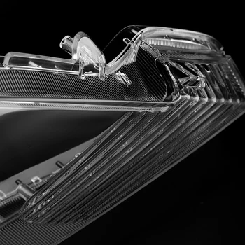 Pentru Honda Fit Fata Faruri Lentile De Sticlă Capac Transparent Coajă Auto Faruri Shell Masti Faruri Lampshad Lampa 2011-2013 Imagine 2
