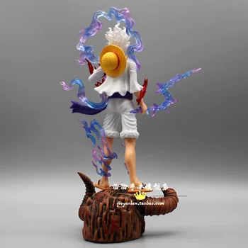 24cm-O singură Bucată Figura zeului Soare Nika Luffy Minotaur Insula de Fantome Acțiune Figurina PVC de Viteze 5 Monkey D Luffy Anime Model de Jucărie Imagine 2