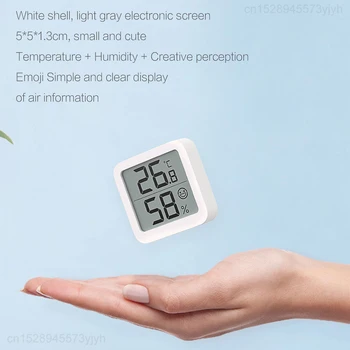 Xiaomi MIIIW Electronic Digital de Temperatură și Umiditate Metru Termometru Higrometru Interior Exterior Statie Meteo Pentru Birou Cameră Imagine 2