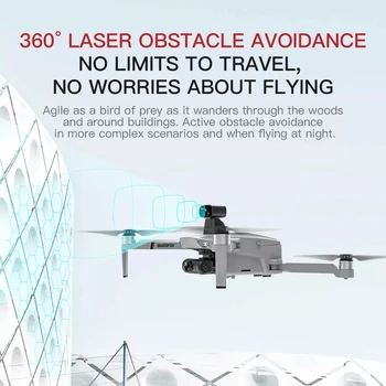 2022 Noi KF102 Drona 4k fără Perii Cu 4K HD Profesionale Foto 2-Axa GPS Fpv RC Elicoptere, Drone Jucarii Pentru Baieti Imagine 2