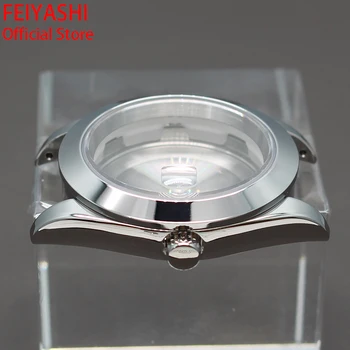 36mm 40mm Caz Bărbați Ceas de Stridii Aer Rege Safir Cristal din Oțel Inoxidabil Pentru Seiko nh35 nh36 Miyota 8215 Mișcare 28.5 mm Cadran Imagine 2