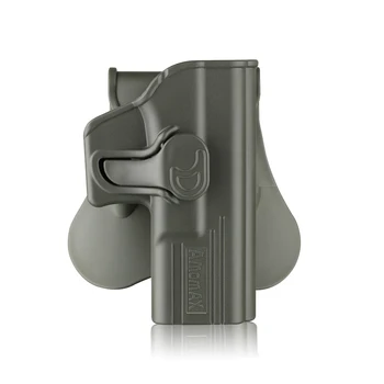 Amomax OD Verde Tactice HolsterPaddle Toc Dedicat Glock 19/23/32/19X Imagine 2