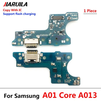 Original USB Port de Încărcare Bord Flex Conector de Cablu Pentru Samsung A03 Conector de Încărcare Port Pentru Samsung A02S A01 Core Imagine 2