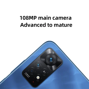 Versiune globală Xiaomi Redmi Nota 11 Pro 5G Smartphone Snapdragon 695 Octa Core 6.67 inch 108MP Camera din Spate 67W Turbo de Încărcare Imagine 2