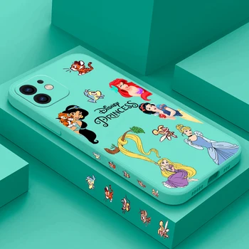 Disney Princess Ariel Cenusareasa Telefon Caz Pentru Xiaomi Mi lite 10 11i Poco M2 M4 F3 X3 M3 Pro GT 5G 4G Lichid Coperta Originală Imagine 2