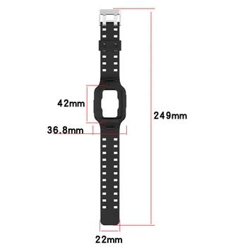 Silicon Cover Band Pentru Xiaomi Redmi Ceas 1 2/Mi Watch Lite 1 2 Smart Watch Curea Bratara Redmi Horloge 2 Brățară Imagine 2