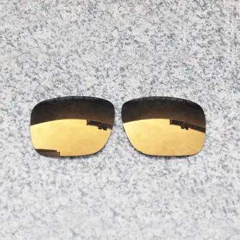 En-gros E. O. S Polarizate Îmbunătățită Lentile de Înlocuire pentru Oakley Holbrook ochelari de Soare - Bronz Aur Polarizati Oglinda Imagine 2