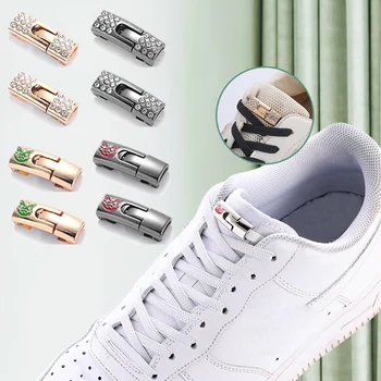 Șiret Catarame Șiret Accesorii Catarame de Pantofi Dantela-gratuit Catarama Siret de Fixare Catarame Metalice Șiret Accesorii Imagine 2