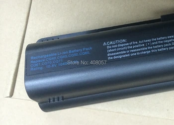 Noua baterie de laptop pentru hp compaq Pavilion DV4 DV5 DV6 CQ30 CQ40 CQ45 CQ50 CQ60 CQ61 CQ71 G50 G60 G70 , HSTNN-W50C 10400mAh Imagine 2