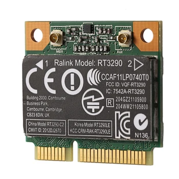 Noi 150Mbps, 2.4 Ghz RT3290 802.11 B/G/N Wireless Wlan wi-fi + Bluetooth BT 3.0 Jumătate Mini PCI-E Card pentru HP CQ58 M4 M6 4445S DV4 Imagine 2