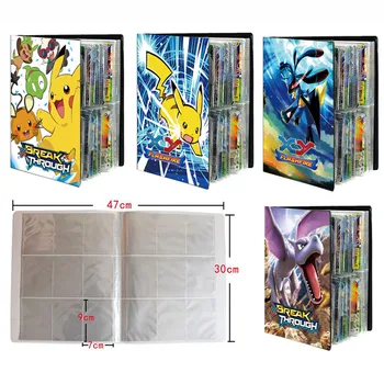 432pcsPokemon carte carte Pokemon Album Carte Hartă Colectoare Titularul Livre Joc de Card Încărcat Capacitate Dosar Copii Jucărie Cadou Imagine 2