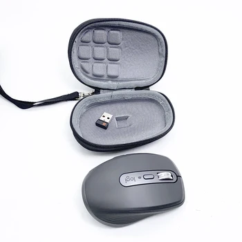 Mouse-ul portabil care Transportă Caz pentru Logitech MX Anywhere 3 rezistent la apa rezistent la Socuri EVA Călătorie Sac de Depozitare Coajă de Protecție Caz Imagine 2